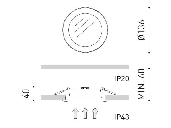 Утопленный светодиодный прожектор Arkoslight ARCH-00066867 - Вид №2