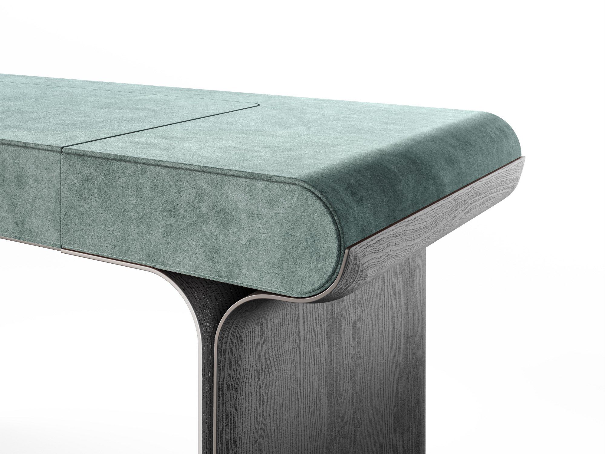 Туалетный столик с кожаной обивкой и пепельной основой Gallotti&Radice Stami ARCH-00056644 - Вид №3