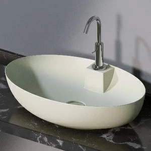 L604130 Накладная раковина на столешницу  овальная A. e T. Italia ELITE