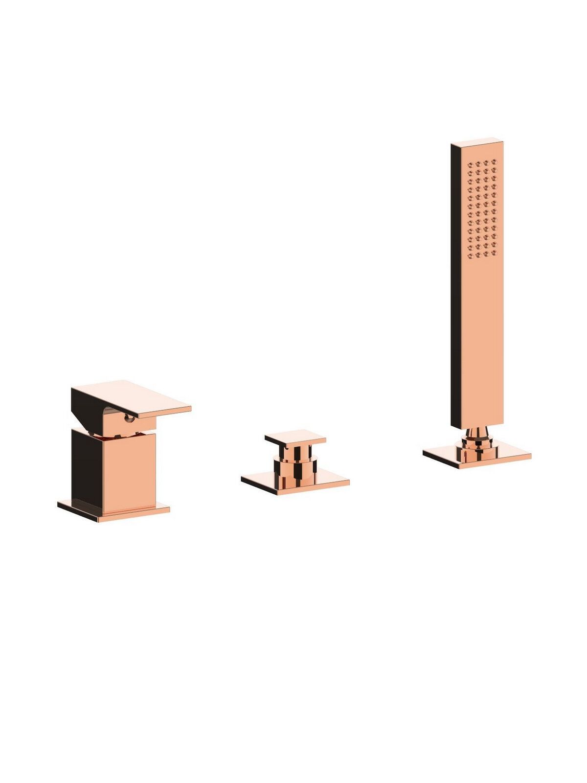 Однорычажный смеситель для ванны с ручным душем Rubinetterie Frattini Vita Due ARCH-00144336 - Вид №19