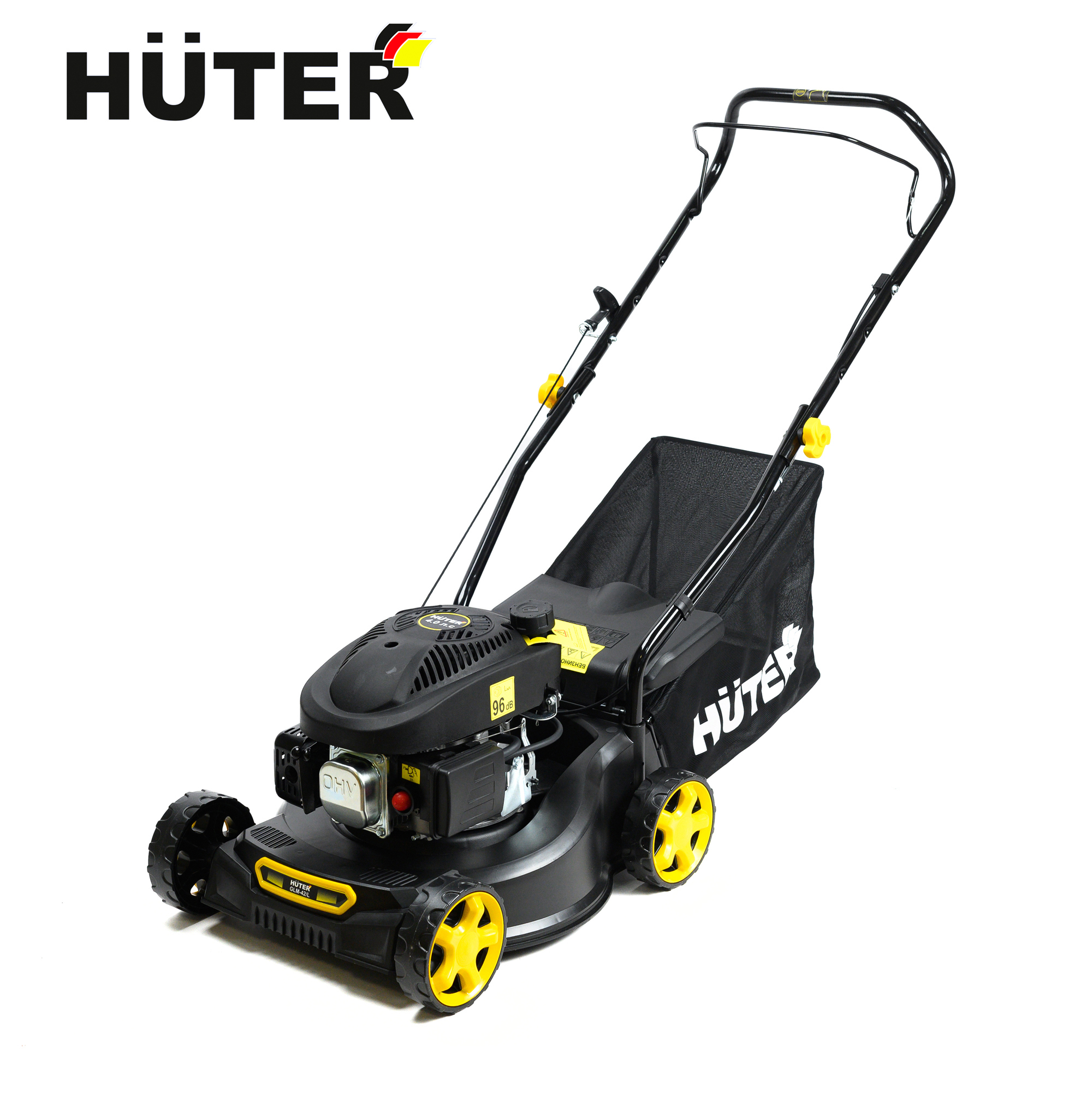 Бензиновая газонокосилка HUTER GLM-42/L для идеального газона 84410301 STLM-0049626 - Вид №15