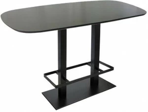 Vela Arredamenti Прямоугольный высокий стол из чугуна Spritz