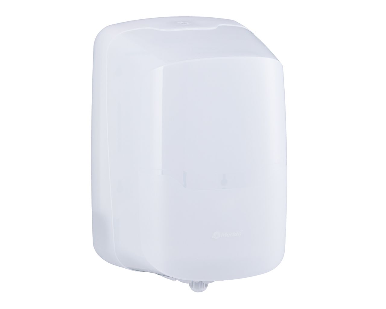 CHB101 Контейнер для рулонов бумажных полотенец HARMONY CENTER PULL, пластик, прозрачный белый Merida 