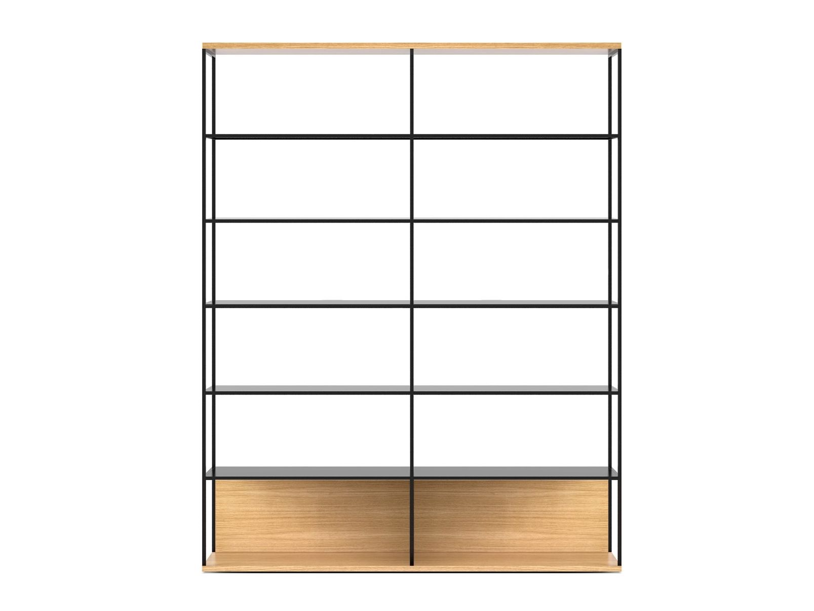 Деревянный отдельно стоящий книжный шкаф Punt Literatura ARCH-00037566 - Вид №15