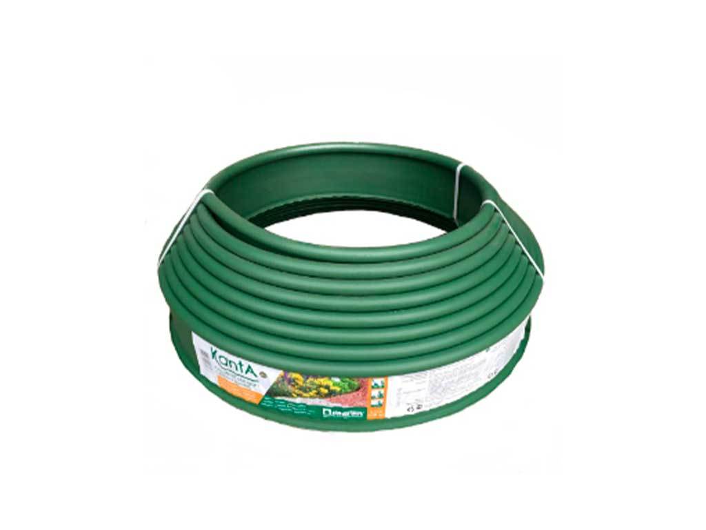 Садовый бордюр "Канта", оливковый ГеоПластБорд GPBST-30