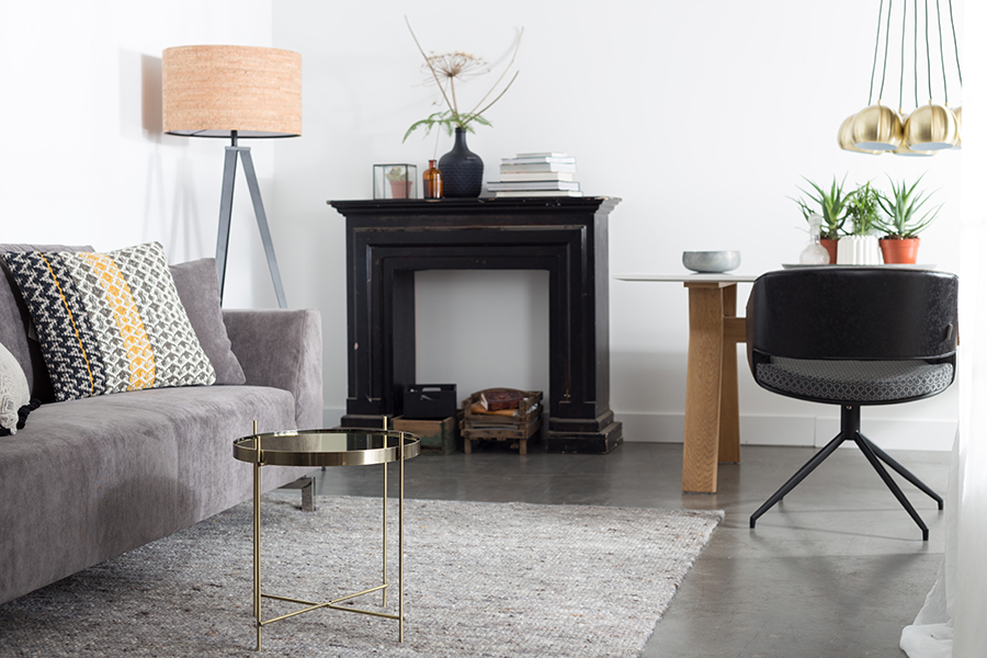 Стол журнальный Cupid золотой Zuiver 2300079 - Вид №1