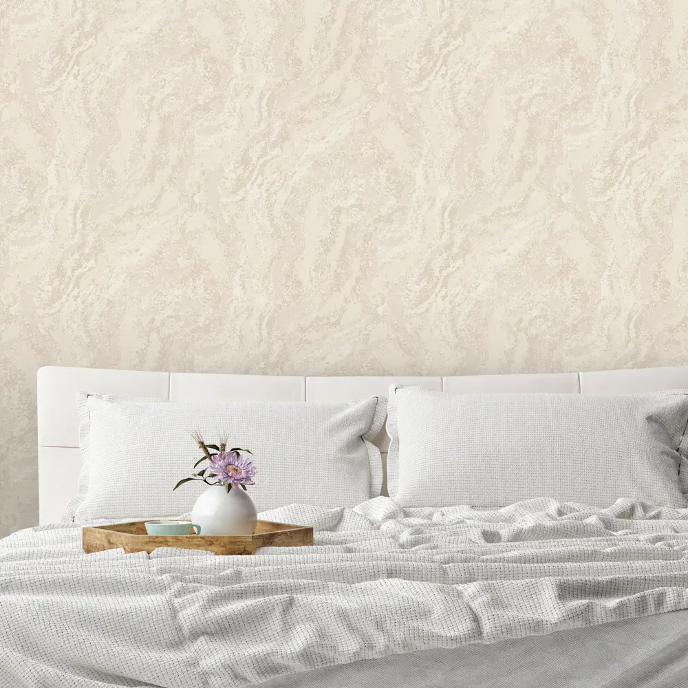 Обои флизелиновые Deco-Deco Calistra бежевые 1.06 м DD6073-02 STLM-2179241 - Вид №4
