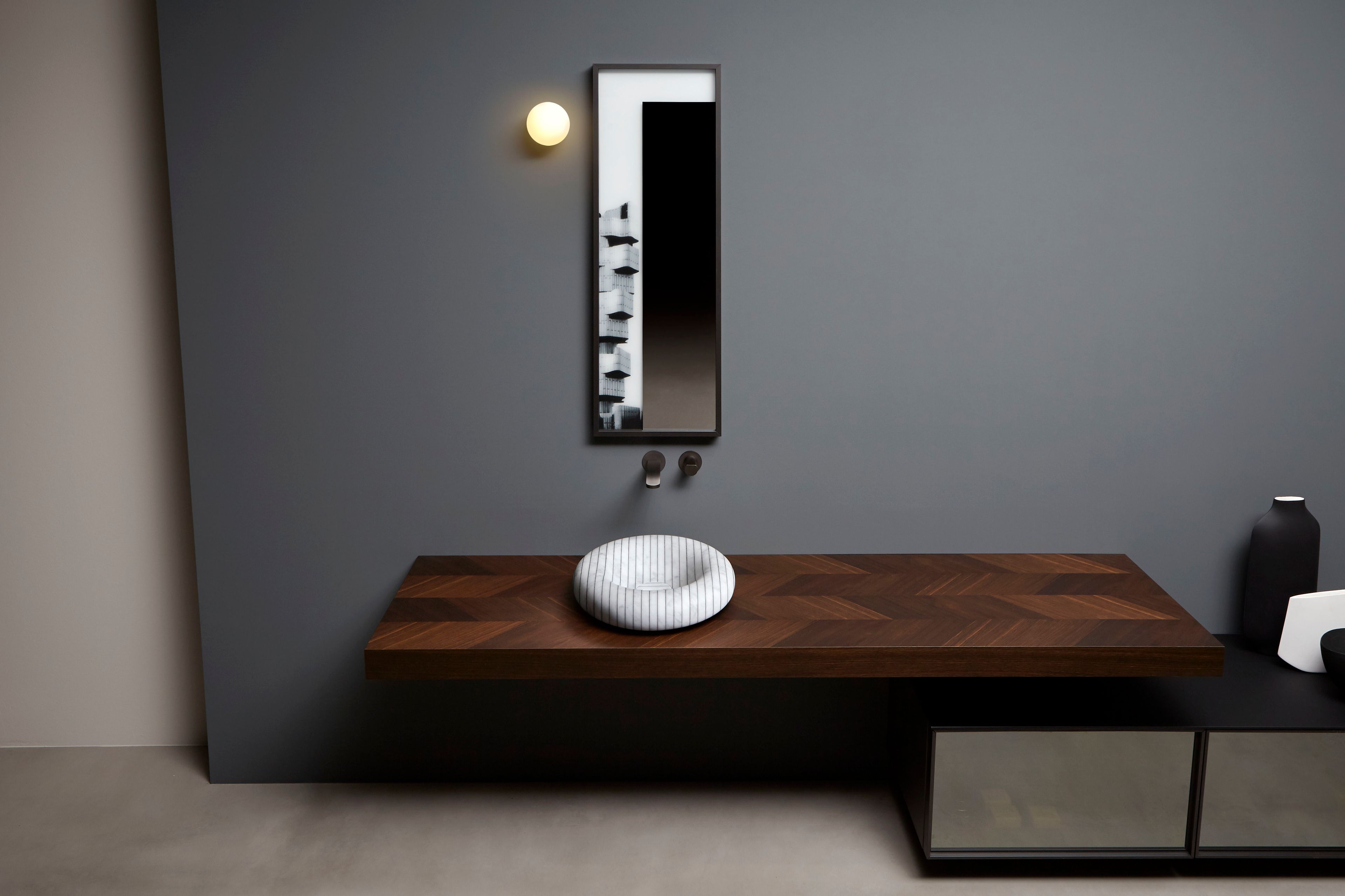 Столешница из термо-дуба Antoniolupi TARSIA ARCH-00135506 - Вид №1