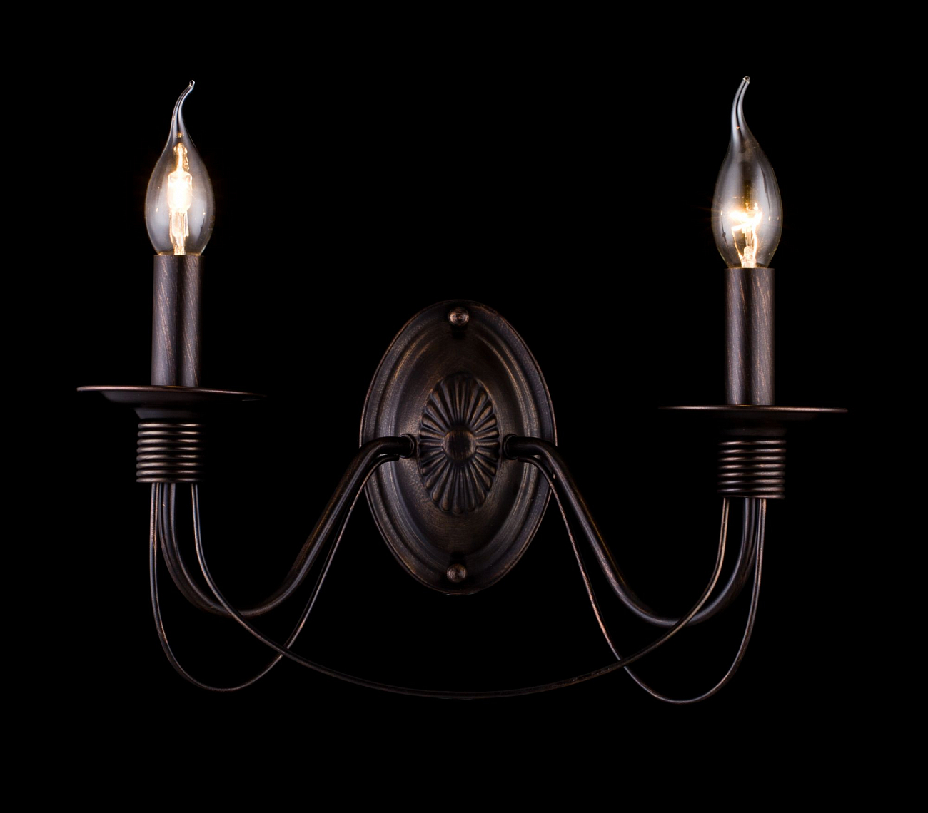 Бра настенное коричневое Velia FR2046-WL-02-BR FREYA CLASSIC 00-3957465 Коричневый - Вид №3