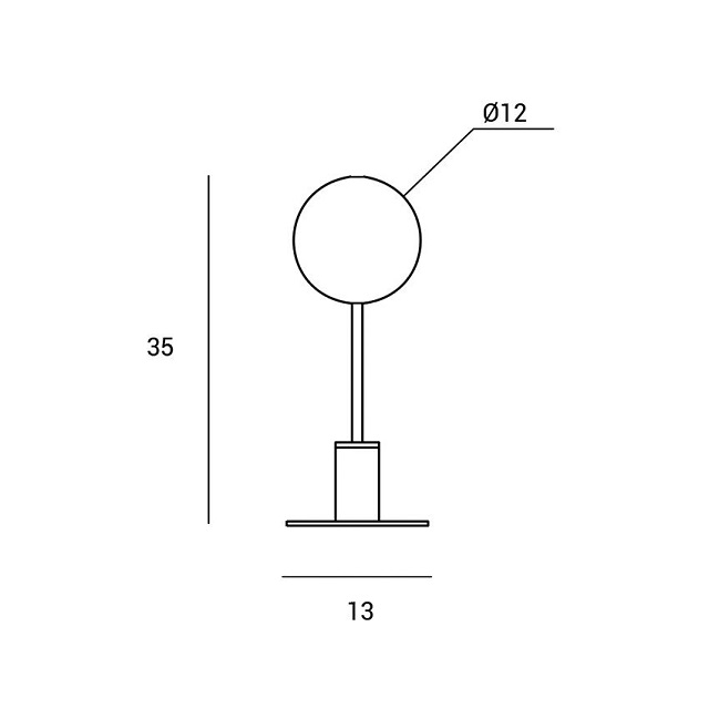 Miloox 1744.171 Настольная лампа COSMO. - Вид №2