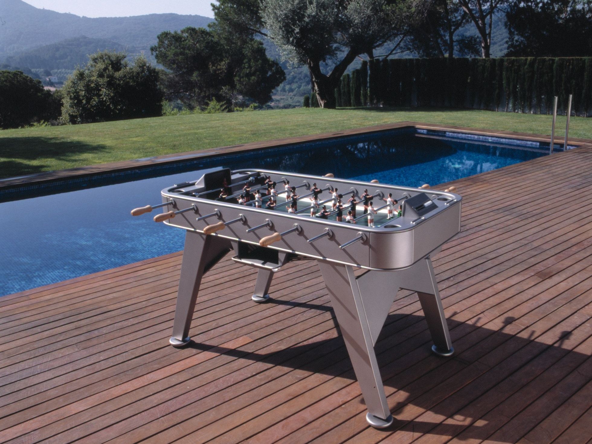 Нержавеющая сталь Calciobalilla для внутреннего и наружного применения RS Barcelona RS2 OUTDOOR FOOTBALL TABLE ARCH-00142407 - Вид №11