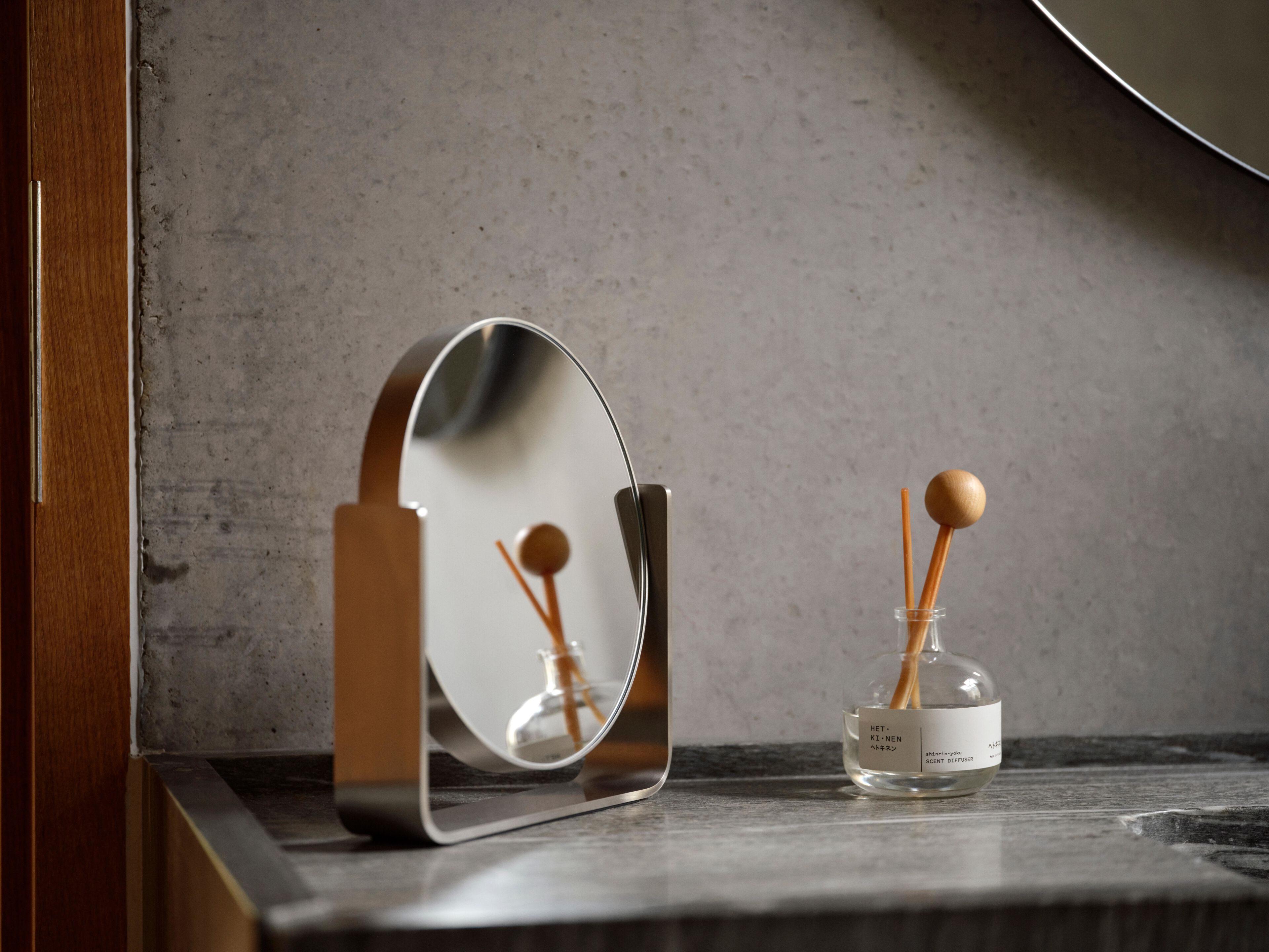 Увеличительное зеркало из нержавеющей стали ZONE DENMARK Ume ARCH-00087510 - Вид №1