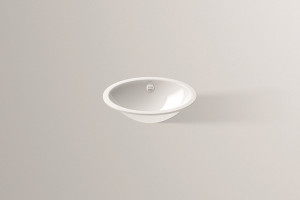 2110700000 Раковина, встраиваемая под столешницу, ub.o425, белая, proshield Alape серия O