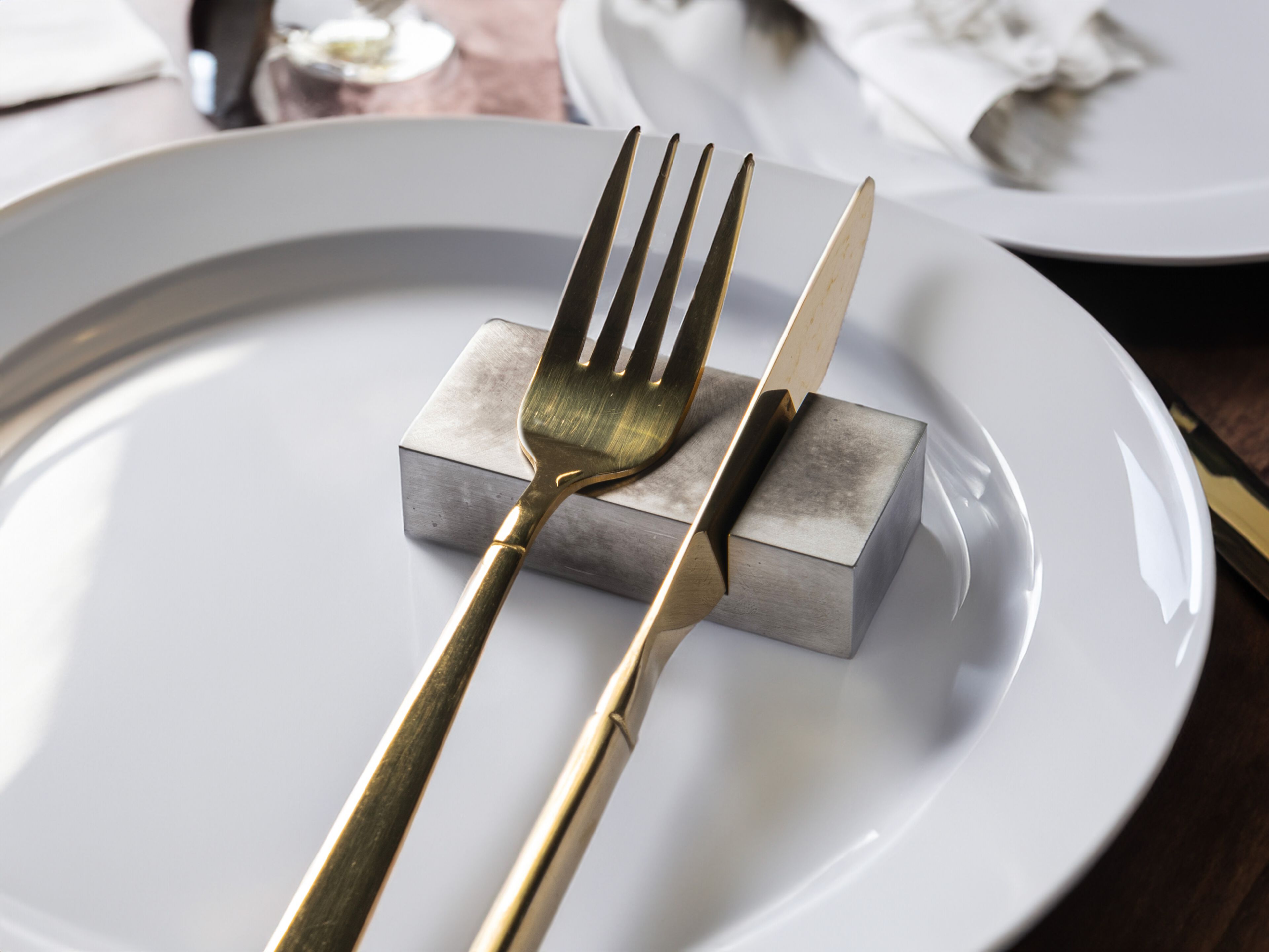 Подставка для столовых приборов из латуни Lusent35 Costa del sol ARCH-00027003 - Вид №2