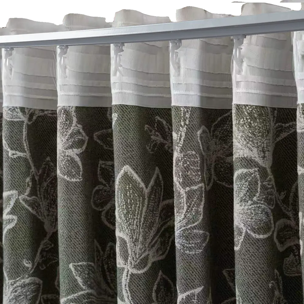 Штора Ilara 200x280 см цвет бежево-зеленый Santreyd STLM-2207316 - Вид №9