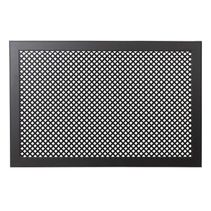 Экран для радиатора ЛАЙТ 90x60 см черный МДФ 89373869