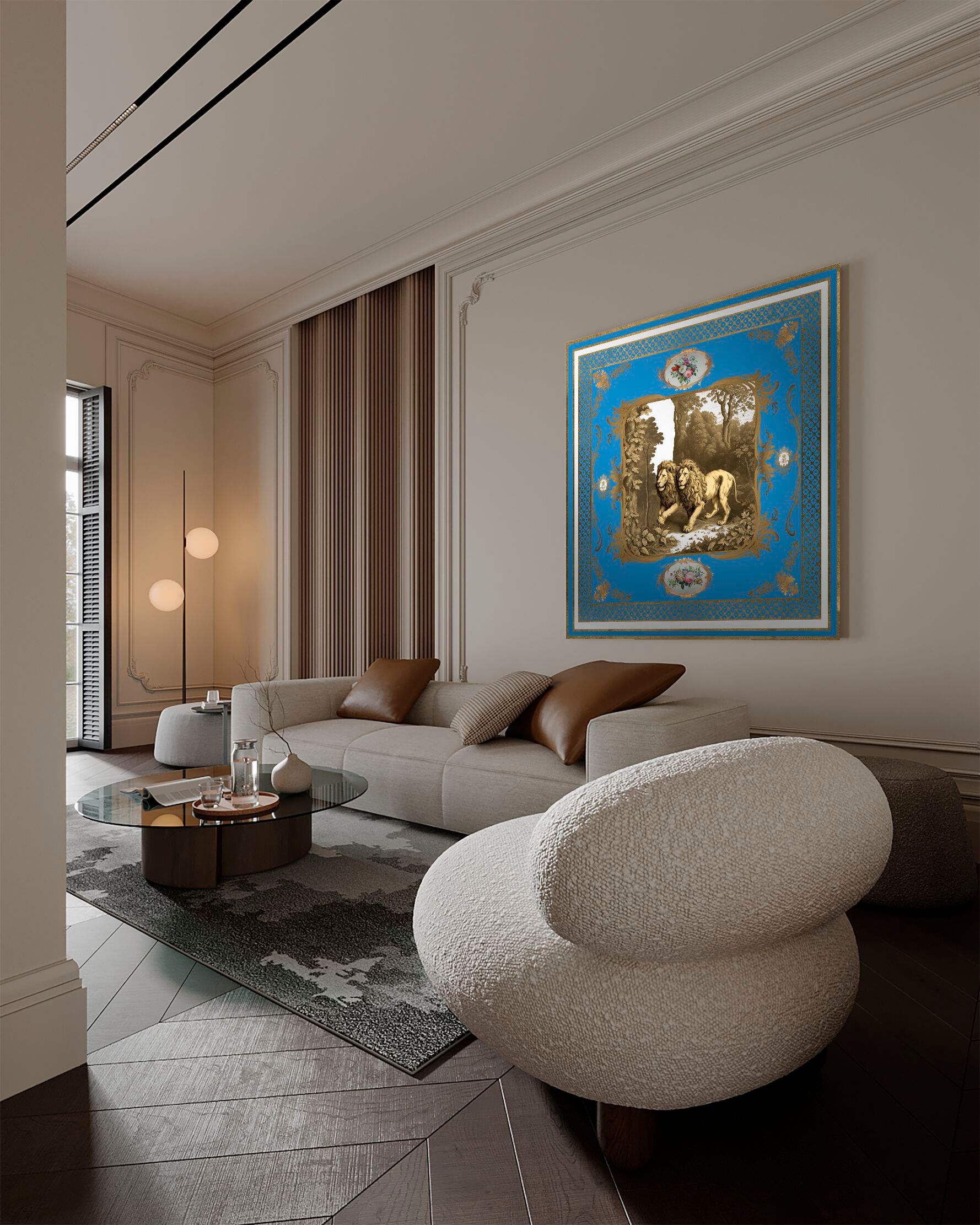 Декоративная металлическая панель Officinarkitettura® iCarré8 ARCH-00078922 - Вид №2