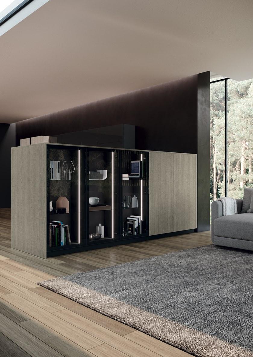 Febal Casa Линейная кухня со встроенными ручками sun-id-1355901 - Вид №5