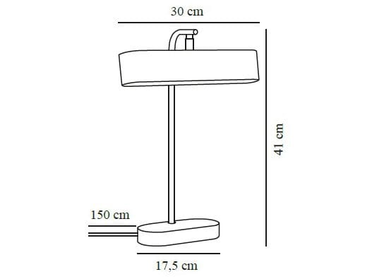 Металлическая настольная лампа Nordlux MERLIN ARCH-00080949 - Вид №5