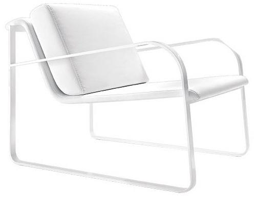 Sovet italia Мягкое кожаное кресло с подлокотниками Bugatti sun-id-1416047 - Вид №1