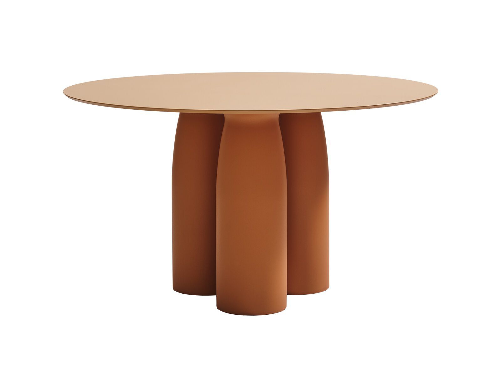 Круглый обеденный стол из полиэтилена с верхней частью HPL Qeeboo Toto, Totino, Tata ARCH-00146864 - Вид №2