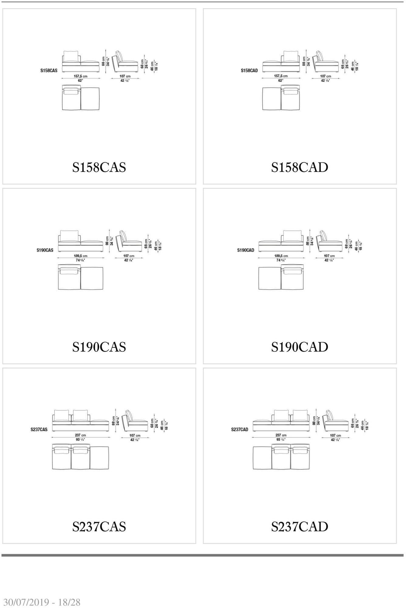 Maxalto Модульный тканевый диван с шезлонгом Solatium sun-id-1479911 - Вид №19