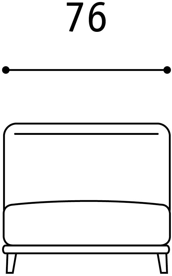 Febal Casa Съемный тканевый диван с подголовником sun-id-1358754 - Вид №12