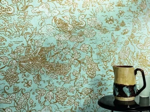 Élitis Флизелиновые обои с цветочными мотивами Domino