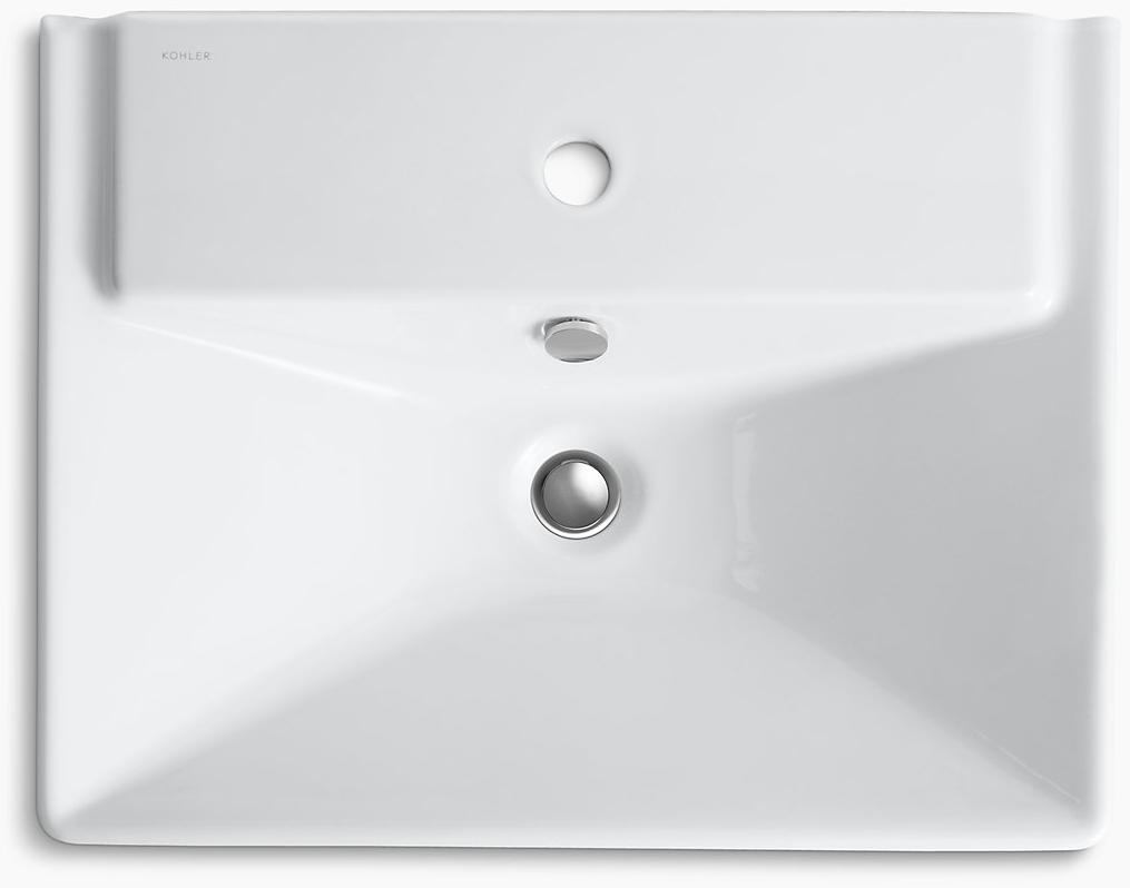 K-5150-1-47 Подвесная раковина настенная прямоугольная Kohler  - Вид №2