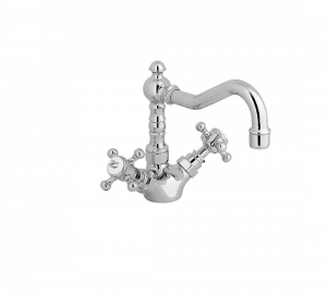 Gentry Home Центр смесителя для раковины до центра два отверстия под смеситель мм Antique Chrome GH100572