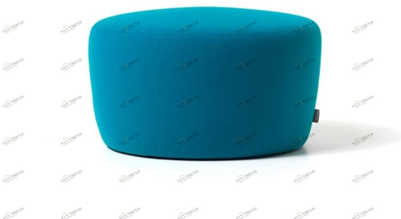 Diemme Круглый пуф из ткани Circuit sun-id-1355259