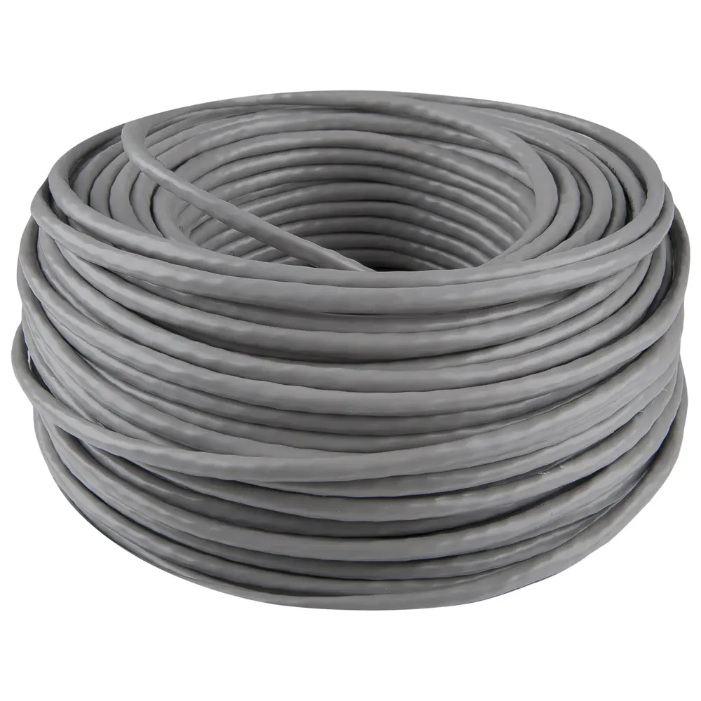 Сетевой кабель Electraline UTP Cat 5e для интернета и видеонаблюдения 17375301 STLM-0008068