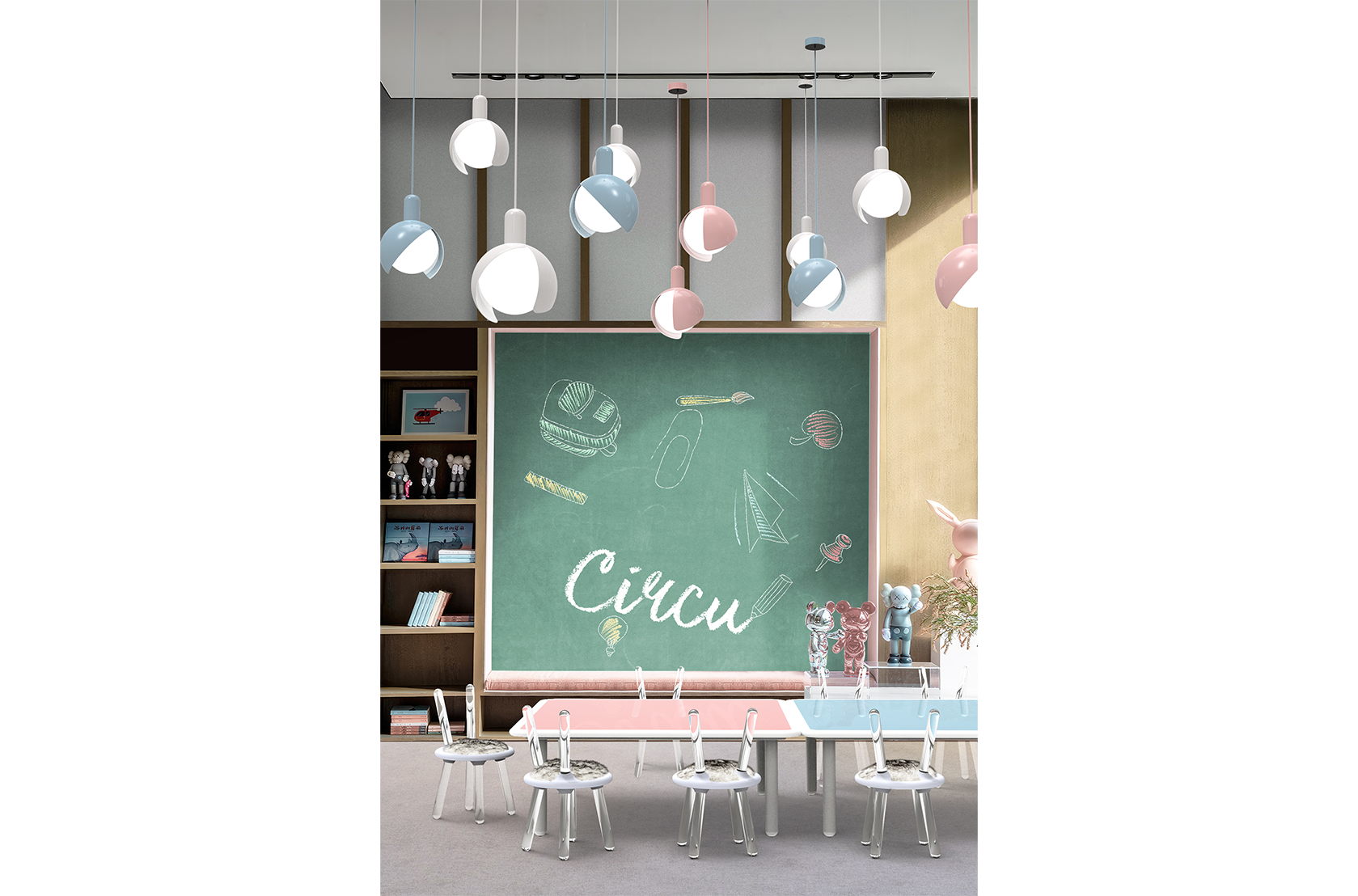 CIST74 Подвесные светильники в детскую Барвинок Circu  - Вид №8