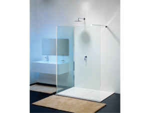 Стеклянный угловой душ
