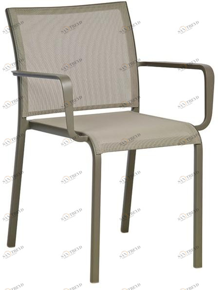 Ezpeleta Штабелируемый садовый стул из алюминия и phifertex®  Mn-lan00 