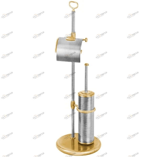 Стойка 2-х функциональная MIGLIORE Mirella ML.MRL-2106.CRDO - хром/золото 