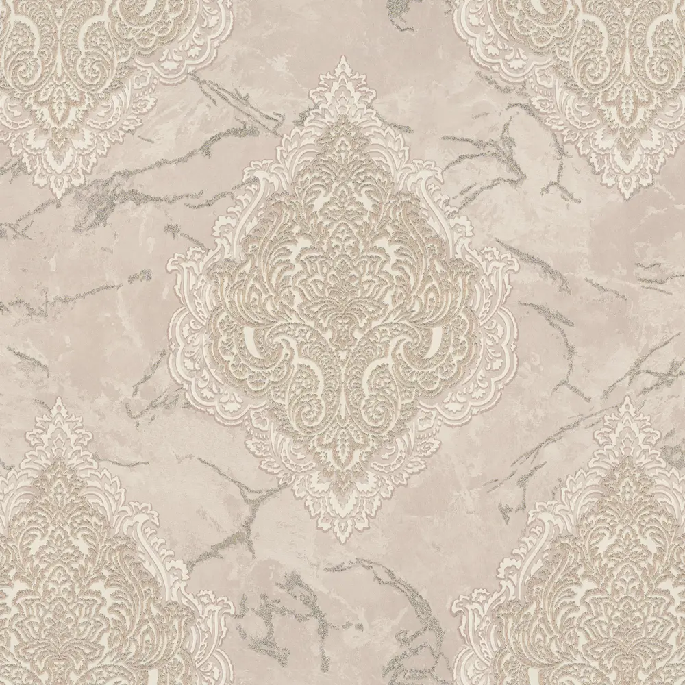 Обои флизелиновые Euro Decor Sultan бежевые 1.06 м 7135-01 STLM-2129888 - Вид №1