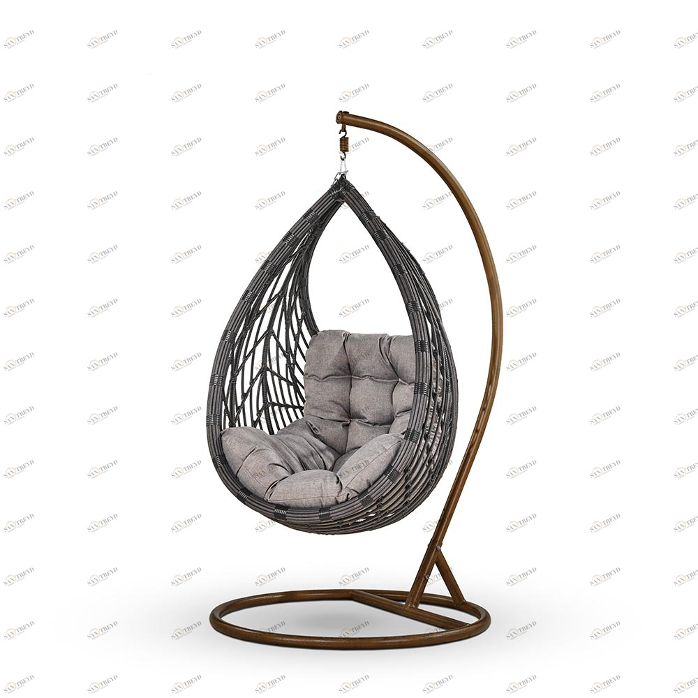 Подвесное кресло серое Dark Grey AFINA  286103 Серый 