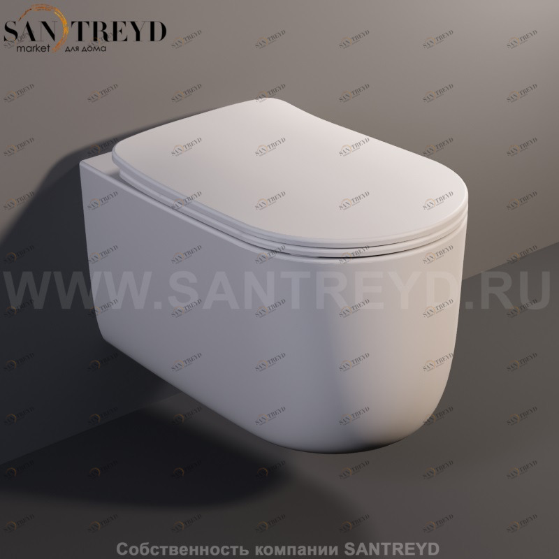 531459 Подвесной унитаз настенный Белый Kerasan Nolita Италия