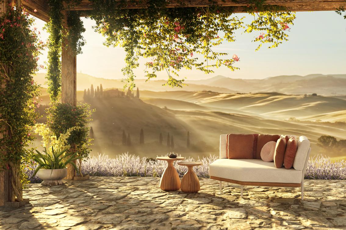 MNST1228 Concept 12 teak nero черный Manutti Flex - Вид №11