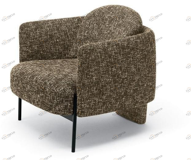 MisuraEmme Кресло из ткани с подлокотниками Misuraemme sun-id-1498640