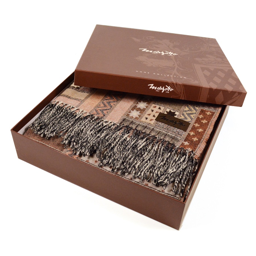 Плед Baltimora, 130х180 см, бежевый MARZOTTO BALTIMORA3950 - Вид №3