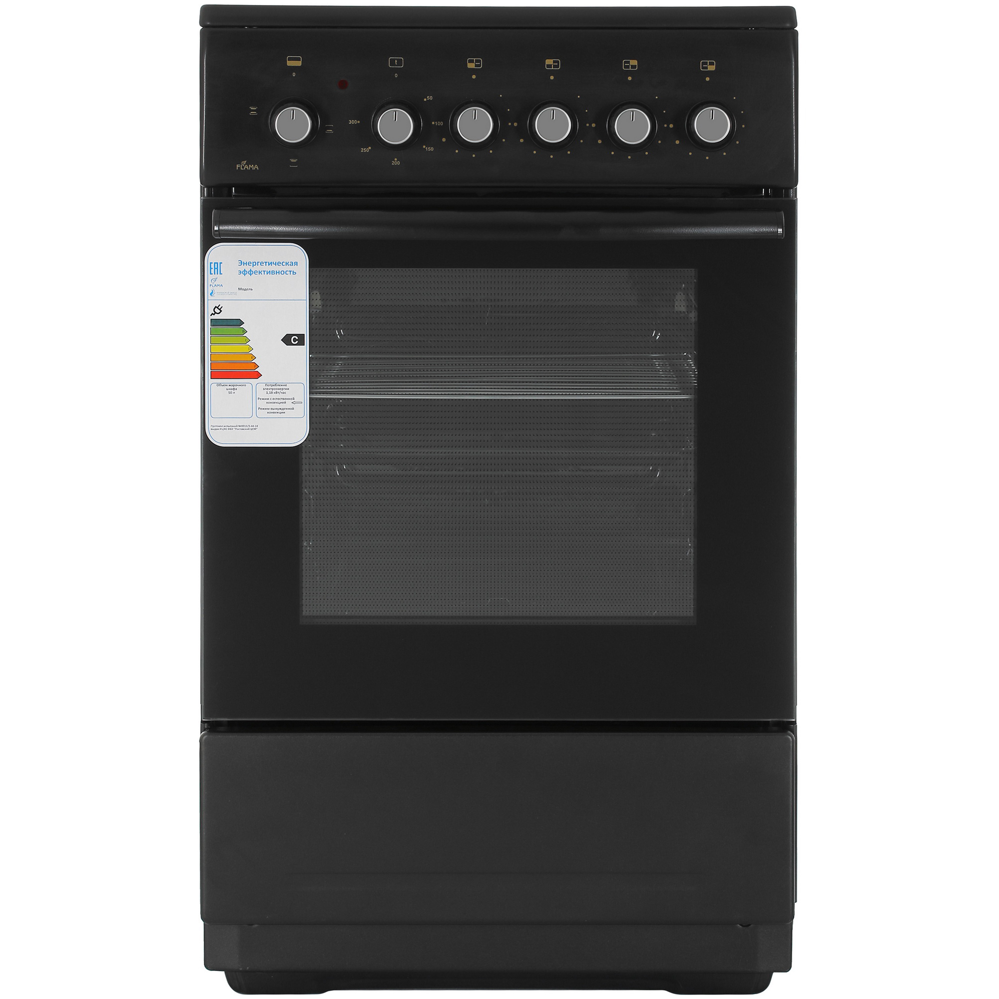 9086519 Электрическая плита FLAMA BES 2415 At черный Flama group STDN-0040580