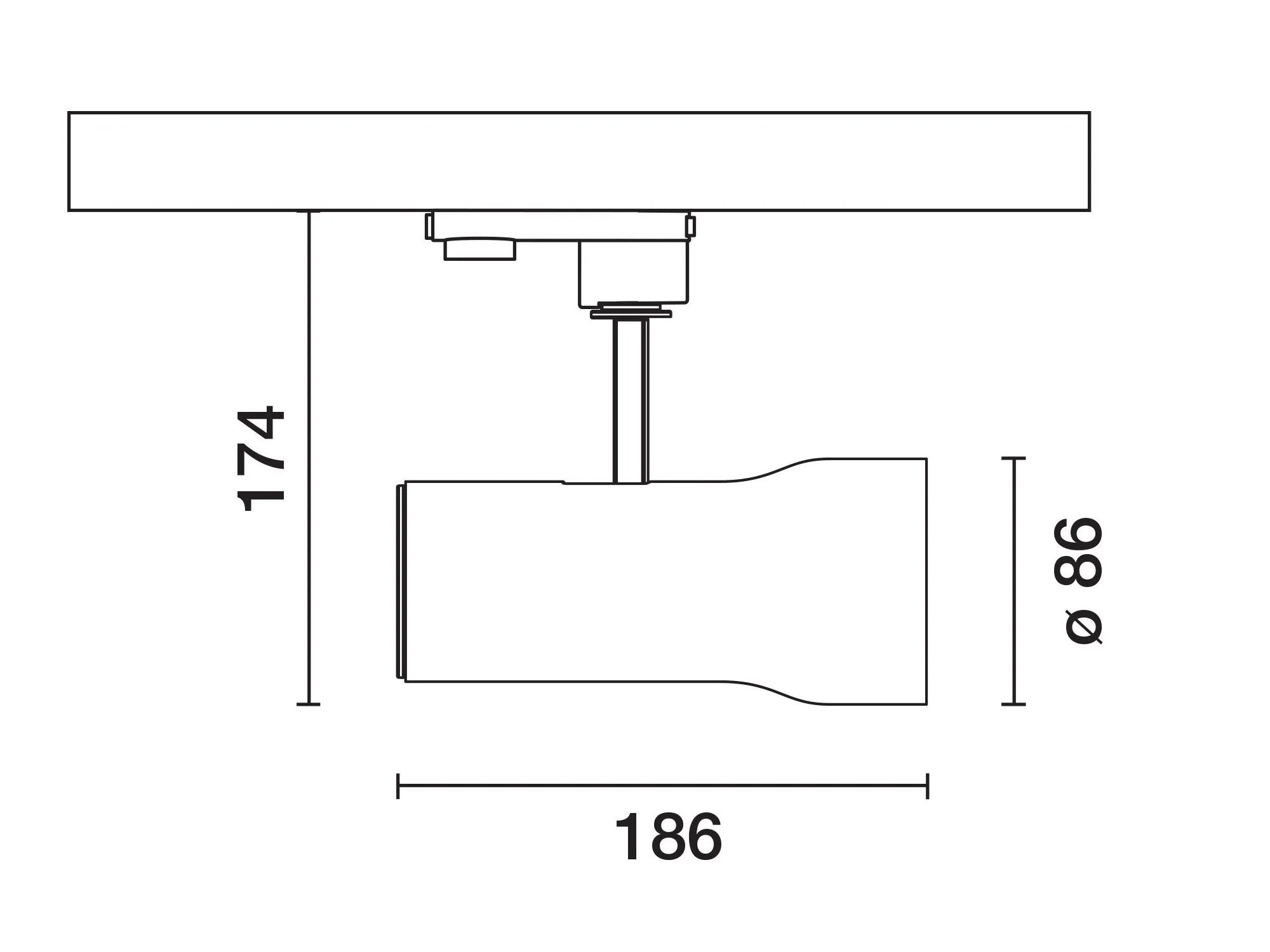 Заливка формы алюминия Сид освещения следа iGuzzini занавес ARCH-00082855 - Вид №5