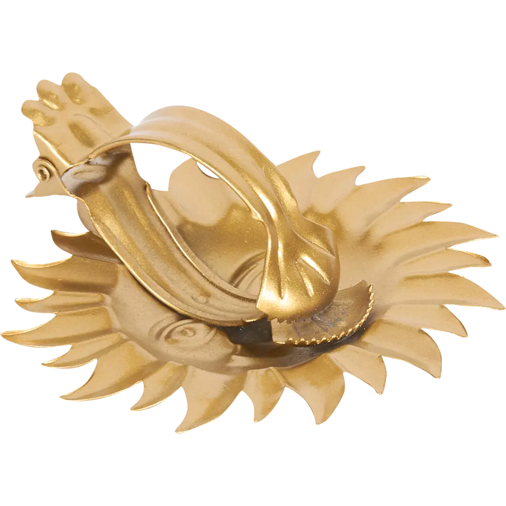 Клипса «Солнце» металл цвет матовое золото ARTTEX STLM-2092159 - Вид №1