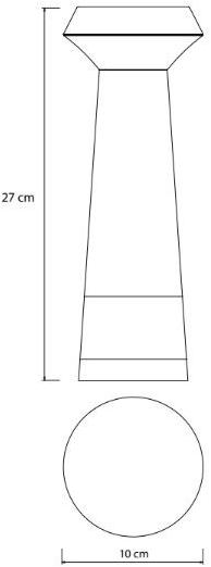 PURALUCE Перезаряжаемая светодиодная настольная лампа sun-id-1421431 - Вид №2