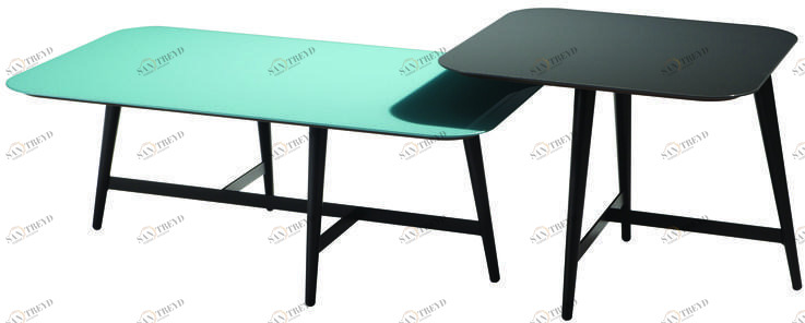 Roche Bobois Модульный квадратный лакированный журнальный столик Les contemporains sun-id-1367715