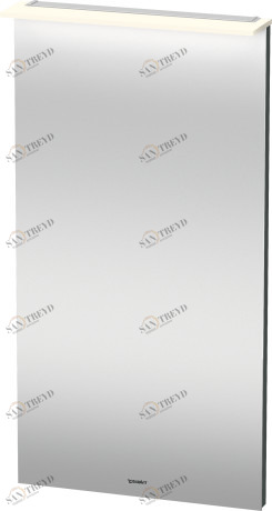 XL749003838 X-Large Зеркало с подсветкой Доломитово-серый глянцевый лак Duravit
