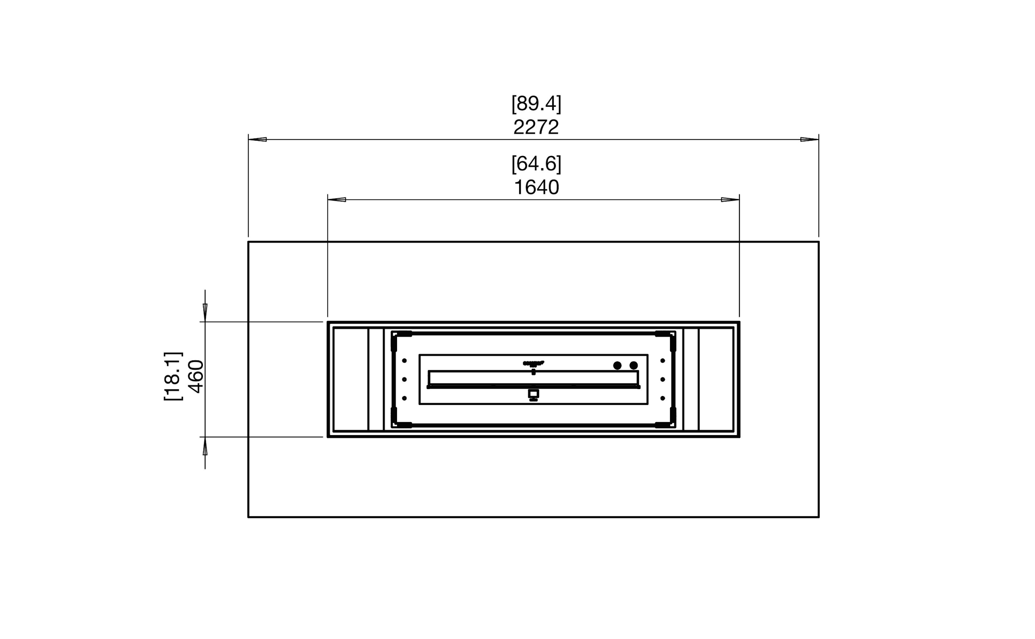 Отдельно стоящий камин на биоэтаноле или газе EcoSmart Fire Каминные столы ARCH-00055432 - Вид №5