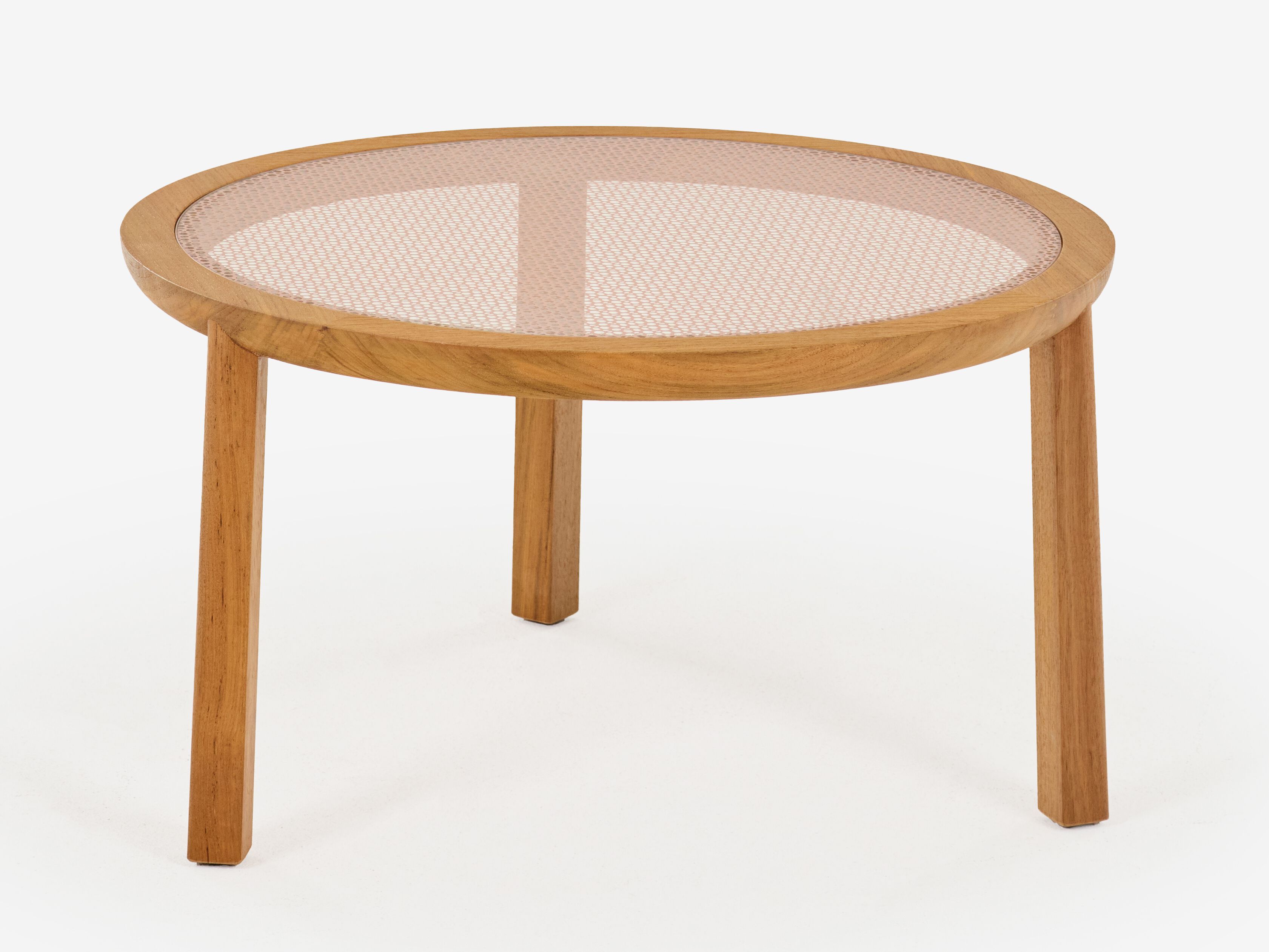 Круглый стол из тикового дерева YAAZ Sini ARCH-00126537 - Вид №1